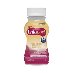 Mead Johnson Nutrition Infant Formula Enfaport™ 6 oz. Bottle Ready to Use, 6BT/CT