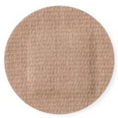 Cardinal Health Curity™ Adhesive Spot Bandage 7/8 Inch Fabric Round Tan Sterile
