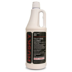 Canberra Toilet Bowl Cleaner Super Husky&reg; Quaternary Based Liquid 32 oz. Bottle Pungent Scent, 12/CS