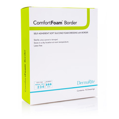 Dermarite Silicone Foam Dressing ComfortFoam™ Border 2 x 5