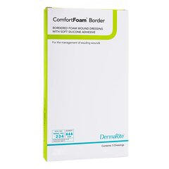 Dermarite Silicone Foam Dressing ComfortFoam Border 7 x 7