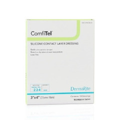 Dermarite Silicone Dressing ComfiTel™ Silicone 3 x 4