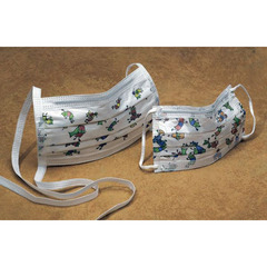 Cardinal Health Procedure Mask Cardinal Health™ ASTM Level 1 Earloops One Size Fits Most