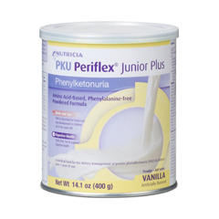 MON1006607CS - Nutricia - PKU Oral Supplement PKU Periflex® Junior Plus Vanilla 400 Gram Can Powder