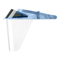 OP D-OP Inc. Face Shield Kit Op d Op II One Size Fits Most Full Length Anti-fog Reusable NonSterile, 1/EA