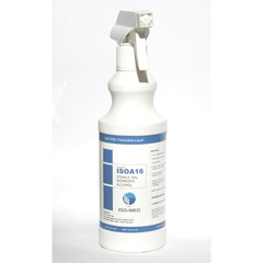 Iso-Med Surface Disinfectant Cleaner Alcohol Based Trigger Spray Liquid 16 oz. Bottle Alcohol Scent Sterile