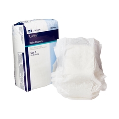 Cardinal Health Curity™ Baby Diapers - Size 7