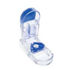 Apex-Carex Pill Cutter Apex Ultra Pill Splitter Hand Operated Blue / Clear, 1/EA