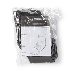 Breg Ankle Brace Breg Wraptor Medium Lace-Up Male 9 to 11 / Female 10 to 12 Foot, 1/EA