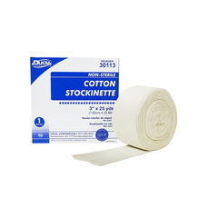 Dukal Stockinette Tubular Dukal™ 3 Inch X 25 Yard Cotton NonSterile, 6/CS