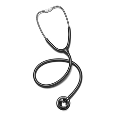 Sklar Classic Stethoscope Sklar Black 1-Tube 30 Inch Tube Double-Sided Chestpiece, 1/EA