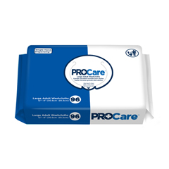 MON864968CS - First Quality - ProCare® Aloe/Vitamin-E Scented Personal Wipes, Soft Pack, 576/CS