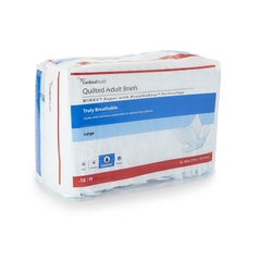 Cardinal Health Wings™ Super Quilted Adult Briefs - Large