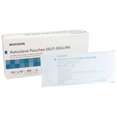 McKesson Pch Slf Seal Econ 5.25X10 200EA/BX 10Bx/CS Mck Brand, 2000 EA/CS