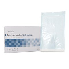 McKesson Pch Self Seal Econ 12X18 200EA/BX 5Bx/CS Mck Brand, 1000 EA/CS