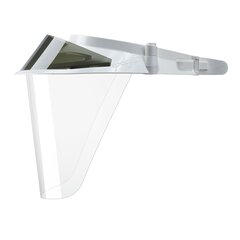 OP D-OP Inc. Face Shield Kit Op d Op II One Size Fits Most Full Length Anti-fog Reusable NonSterile, 1/EA