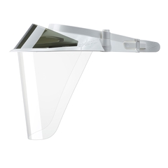 OP D-OP Inc. Face Shield Kit Op d Op II One Size Fits Most Full Length Anti-fog Reusable NonSterile, 1/EA