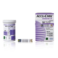 Accu-Chek Blood Glucose Test Strips Accu-Chek® Inform II 50 Test Strips ...