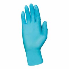S2S Global Exam Glove PremierPro Plus Small NonSterile Nitrile Standard Cuff Length Textured Fingertips Blue Chemo Tested, 200 per Box