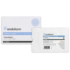 MON1107361BX - Aroa - Antimicrobial Dressing Fenestrated Endoform Collagen 2 X 2 Inch, 10/BX
