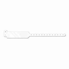 PDC Healthcare Identification Wristband with Shield Conf-ID-ent Write On Band Permanent Snap Without Legend, 500 per Case