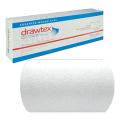 MON971587EA - Urgo Medical North America - Drawtex® Hydroconductive Wound Dressing, LevaFiber 3/8 X 18 Inch