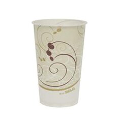 Solo Drinking Cup Solo 16 oz. Symphony Print Wax Coated Paper Disposable, 50 EA/SL