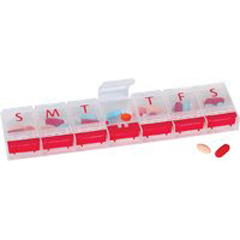 Apothecary Products Pill Organizer X-Large 7 Day 1 Dose