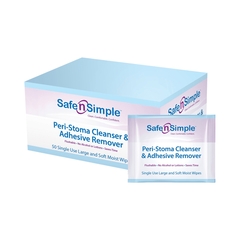 Safe n Simple Adhesive Remover Safe n Simple Wipe 1 per Pack, 600 EA/CS