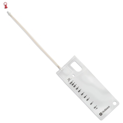 Hollister Urethral Catheter VaPro Plus TouchFree Straight Tip Hydrophilic Coated PVC 12 Fr. 8 Inch