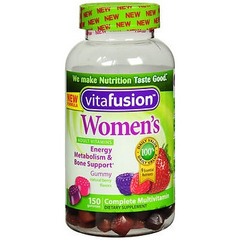 Church & Dwight Multivitamin Supplement Vitafusion&reg; Vitamin A / Ascorbic Acid / Vitamin D / Vitamin E 2500 IU - 30mg - 800 IU - 15 IU Strength Gummy 150 Per Bottle Mixed Berry Flavor