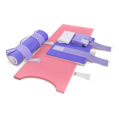 XODUS Medical Trendelenburg Positioner Kit The Pink Pad 20 W X 40 L X 1 H Inch Foam, 3/CS