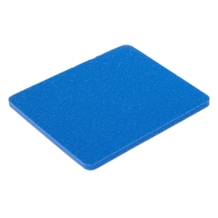 Dermarite Silver Foam Dressing DermaBlue+ Foam 4 X 5 Inch Square Sterile, 1/EA