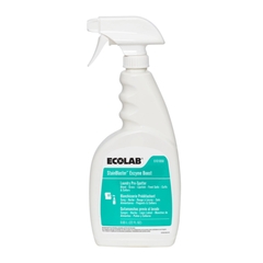 Ecolab Laundry Pre-spotter StainBlaster Enzyme Boost 22 oz. Pump Bottle Liquid Scented, 1/EA