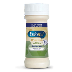Mead Johnson Nutrition Enfamil ProSobee Infant Formula, 2 oz. Ready to Use Nursette Bottle