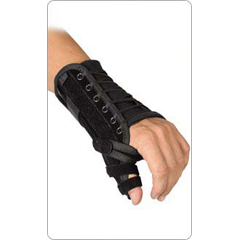 Breg Thumb Support Breg&reg; Right Hand Black One Size Fits Most, 1/EA