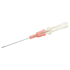 Smiths Medical Peripheral IV Catheter Jelco&reg; 20 Gauge 1-1/4 Inch FEP Polymer Straight Hub