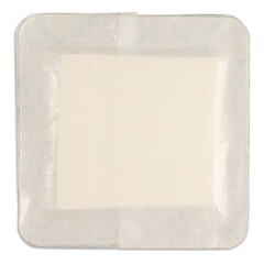 Dynarex Foam Dressing DynaFoam™ 6 X 6 Inch With Border Waterproof Backing Adhesive Square Sterile