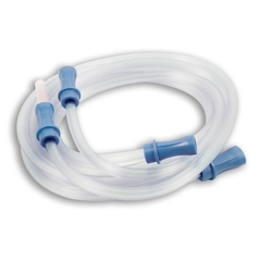 Dynarex Suction Connector Tubing 18 Inch Length / 6 Foot Length NonSterile Straw Connector