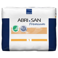 MON938076BG - Abena - Abri-San 1 Premium Incontinence Pads, Light to Moderate