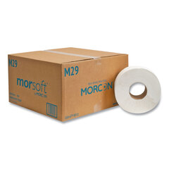 Morcon Jumbo Bath Tissue, Septic Safe, 2-Ply, White, 3.3