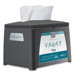 Morcon Valay Table Top Napkin Dispenser, 6.5 x 8.4 x 6.3, Black