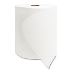 Morcon Valay Universal TAD Roll Towels, 1-Ply, 8 x 600 ft, White, 6 Rolls/Carton