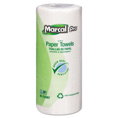 Marcal Perforated Kitchen Roll Towels, White, 2-Ply, 9