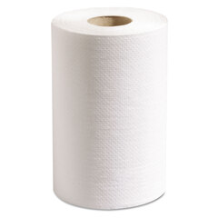 Marcal 100% Recycled Hardwound Roll Paper Towels, 7.88 x 350 ft, White, 12 Rolls/Carton