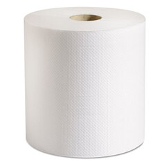 Marcal 100% Recycled Hardwound Roll Paper Towels, 7.88 x 800 ft, White, 6 Rolls/Carton