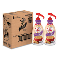 Nestle Liquid Coffee Creamer, Sweetened Original, 1.5 Liter Pump Bottle, 2/Carton