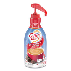 Nestle Liquid Coffee Creamer, Peppermint Mocha, 1500mL Pump Bottle