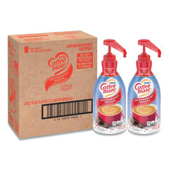 Nestle Liquid Creamer Pump Bottle, Peppermint Mocha, 1.5 L, 2/Carton
