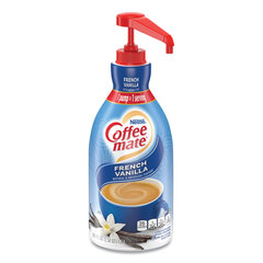 Nestle Liquid Coffee Creamer, French Vanilla, 1500mL Pump Bottle